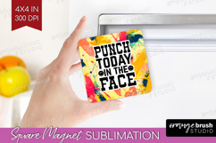 Sarcastic Quotes Quote Magnet Sublimation - Brush Stroke PNG Product Image 1