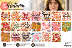 Coquette Autumn Sublimation Bundle Cozy autumn shirt Product Image 2