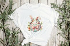 Bunny Peeking Sublimation Clipart Product Image 2