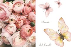 Watercolor Delicate Butterfly Set Bundle Product Image 2