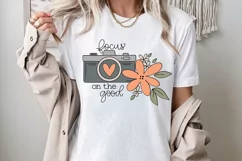 Focus on the Good SVG, Mental Health SVG, Positive SVG Product Image 2