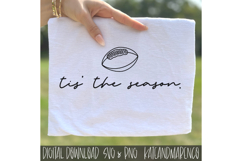 Tis The Season SVG | Football SVG | Superbowl SVG and PNG Product Image 2