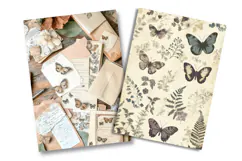 Butterfly Meadow Junk Journal Pages Product Image 2