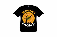 Halloween Retro T-shirt Design for Women Product Image 2