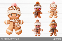 Cute Gingerbread Sublimation. Cute Gingerbread Clipart Product Image 1
