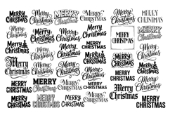 Merry Christmas SVG, Christmas Sign, Cricut Product Image 2