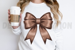 Football Bow Png, Football Coquette Png Design Product Image 2