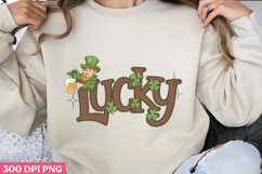 Lucky PNG, St Patricks Day Gnome Sublim Product Image 2