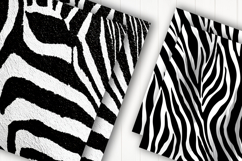 Zebra Stripe Print Digital Paper Product Image 2