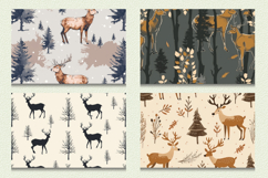 Forest Deer Cutting Boards sublimation Design Product Image 2