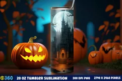 Halloween Tumbler Sublimation Wraps, Tumbler Halloween Product Image 2