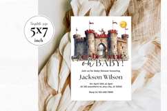 Baby Shower Invitation Template 275 Product Image 2