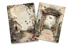 Garden Path Junk Journal Pages Product Image 2