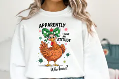 Apparently I have an atitude svg | Shirt Svg Product Image 1