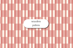 Soft Pink Gingham Check Seamless Pattern for Cute Designs Product Image 1