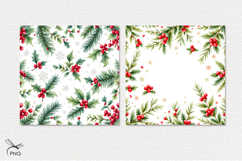 Christmas digital paper, background clipart Product Image 2