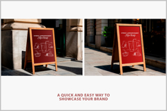 Menu Board Mockup Product Image 2