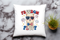 Paws &amp; Patriotism Patriotic Puppy Sublimation PNG Product Image 2
