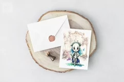 Watercolor Mystical Baroque PNG sublimation Product Image 4