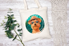 Funny Yorkshire Terrier Illustration, Yorkshire Terrier PNG Product Image 2