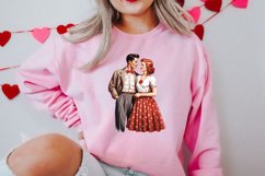 Valentines Day Couple Clipart, Valentines Clipart Product Image 2