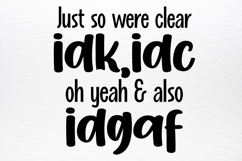 Funny Quotes Designs SVG Product Image 2