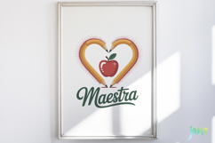 Latina Teacher Sublimation Product Image 5