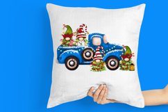 Christmas gnomes Christmas trees on a truck, Gnomes Product Image 2