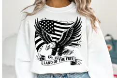 USA Eagle Svg Design | Svg Cut Files | Shirt Svg Product Image 1