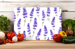 Watercolor Lavender Flower Cutting Board | Cutting Board png Product Image 2
