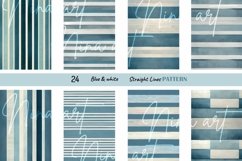 24 Shabby Light Blue Stripes Seamless Digital Paper Download Product Image 2