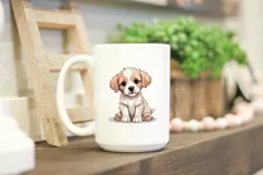 Cute Puppy Dog SVG, Pet Clipart png Product Image 2