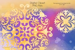 Snowflakes Clipart - PNG Files Product Image 3