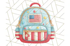 Patriotic Accessories Clipart PNG for 4th of July Product Image 2