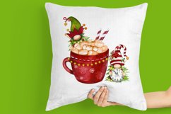 Christmas Gnomes Christmas Trees with Coffee mug, Christmas Product Image 5