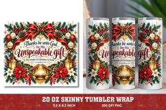 Prince of Peace 20oz Tumbler Wrap, Isaiah 9:6 Christian Chri Product Image 1