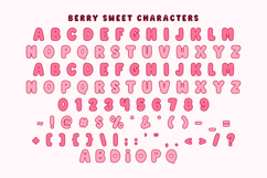 Berry Sweet - Retro Bubble Font Product Image 2