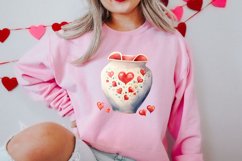 Watercolor Valentines Day Clipart, Christmas Clipart Product Image 2