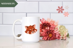 Red Panda Illustration, Red Panda PNG, Cartoon Animals PNG Product Image 2