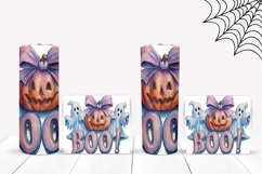 Cartoon Halloween Ghost Tumbler, Boo Halloween Tumbler Product Image 2