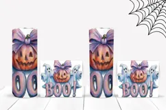 Cartoon Halloween Ghost Tumbler, Boo Halloween Tumbler Product Image 2