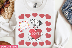 Love PNG, Valentine Dog Sublimation PNG Product Image 3
