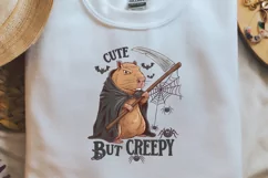 Halloween Capybara Sublimation PNG, Cute but creepy Product Image 2
