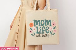 Mom life is the best life PNG, Mom Mama PNG Product Image 2