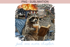 Funny raccoon png design for T-shirts Product Image 2