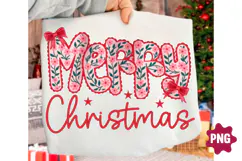 Lace Floral Merry Coquette Png,christmas Product Image 1