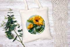 Sunflowers Illustration, Flowers PNG, Art Sunflowers PNG Product Image 2