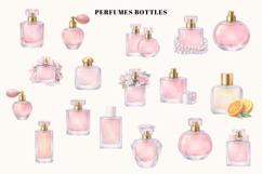 Makeup &amp; Perfumes Watercolor Clipart Product Image 2