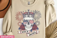 Made In America PNG, 4th Of July Sublimation PN Product Image 3