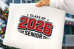 Senior 2026 Graduation PNG Design Product Image 7
